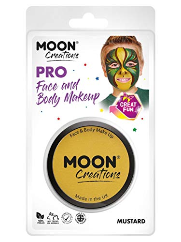 Moon Creations Pro Face Paint Cake Pot Golden