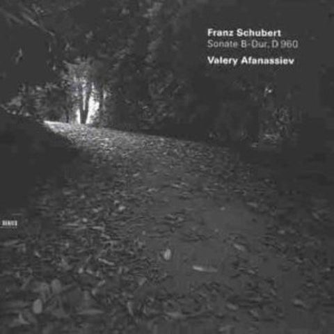 Valery Afanassiev - Schubert - Piano Sonata B-Dur, D 960 [CD]