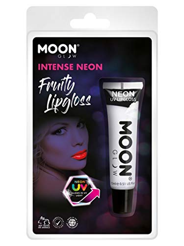 Moon Glow Intense Neon UV Fruity Lipgloss White