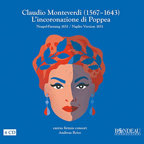 Andreas Reize - Claudio Monteverdi: LIncoronazione Di Poppea (Naples Version 1651) [CD]