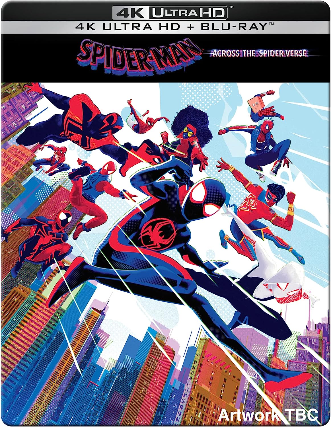 Spider-Man: Across The Spider-Verse 4K UHD LTD Steelbook [BLU-RAY]