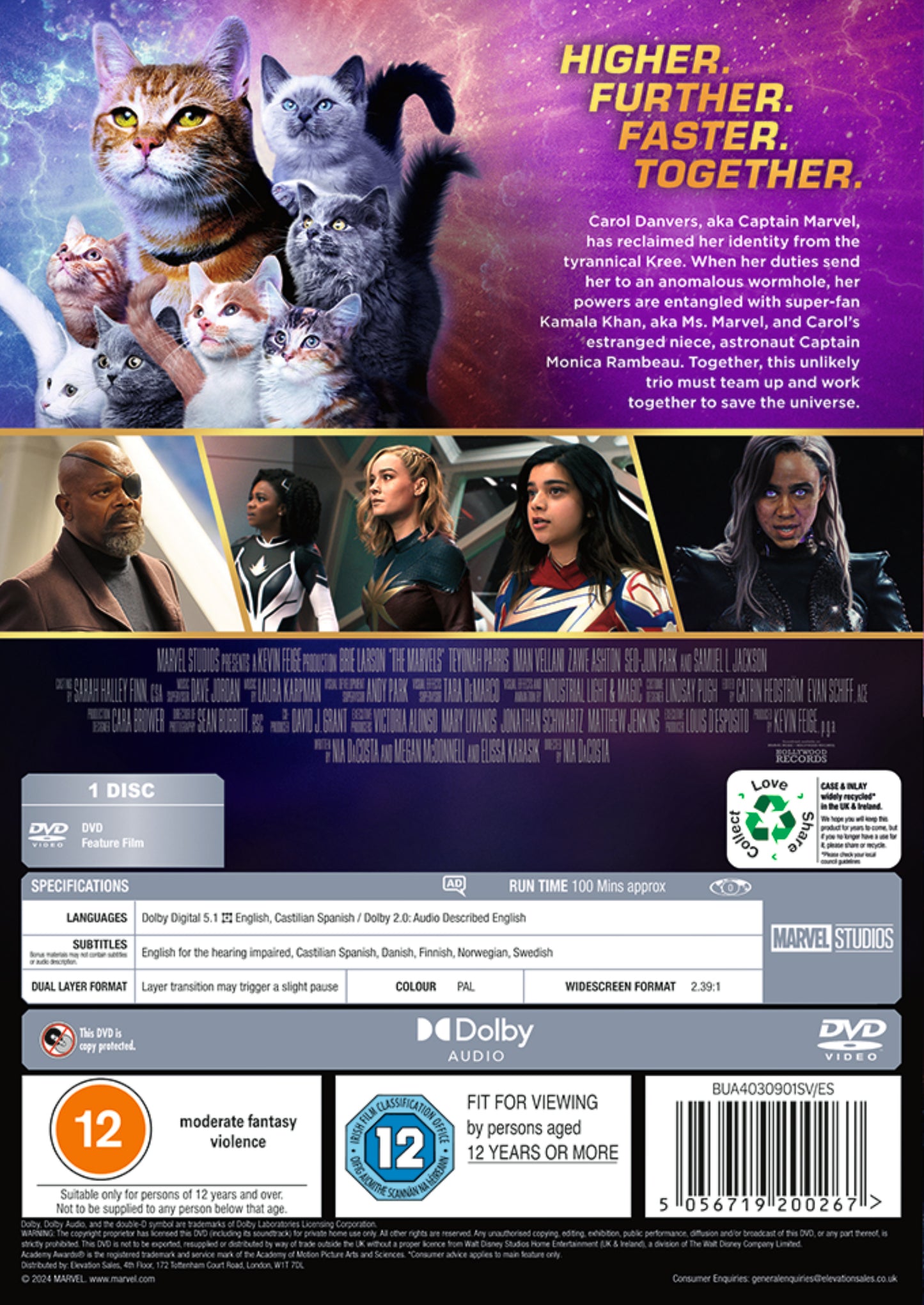 Marvel Studios The Marvels [DVD]