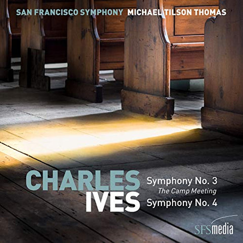 San Francisco Symphony & Micha - Ives: Symphonies Nos. 3 & 4 [CD]