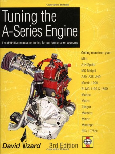 "Book cover with a large engine image on a yellow background with technical diagrams."