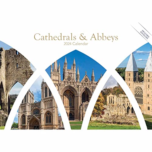 Cathedrals And Abbeys A5 Calendar 2024
