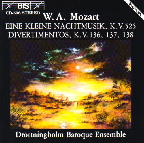 "CD cover with a serene landscape painting and white text on a black background."