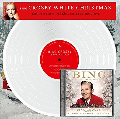 Bing Crosby - White Christmas + Bing Crosby With The Lso (White Vinyl+ Cd) [VINYL]