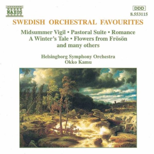 "CD cover featuring a landscape painting with a river and cloudy sky."