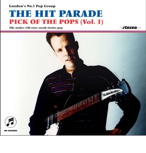 Album cover with a man holding a guitar, titled "The Hit Parade".