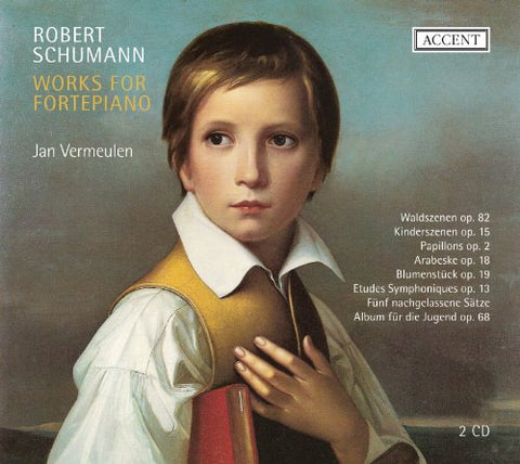 Jan Vermeulen - Robert Schumann - Works for fortepiano [CD]