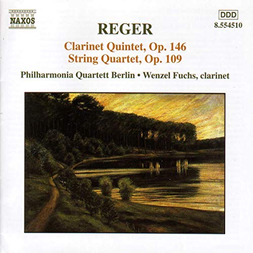 Fuchsberlin Pq - Reger: Clarinet Quintet & String Quartet [CD]