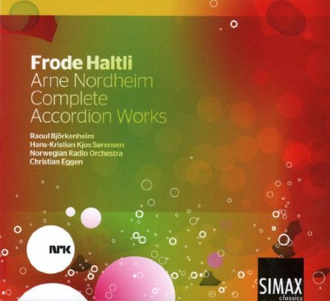 Haltli Frode/norwegian Radio O - Arne Nordheim: Complete Accordion Works [CD]