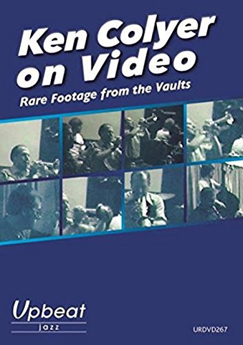 Dark blue DVD cover with "Ken Colyer on Video" and six monochrome musician images.