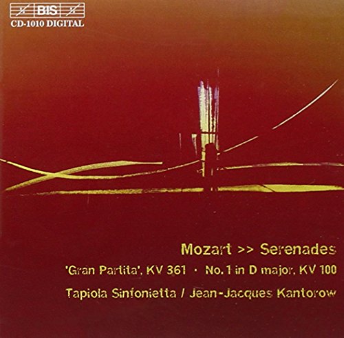 Tapiola - Serenades: Gran Partita Kv361, No. 1 in D Major [CD]