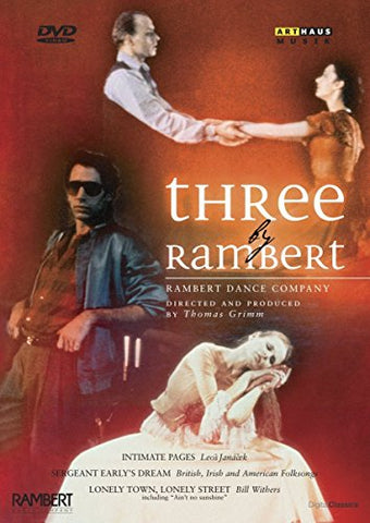Three By Rambert - Christopher Bruce / Robert No DVD