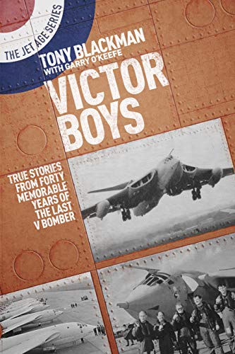 "Book cover with riveted metal background, featuring black and white aircraft photos and white text."