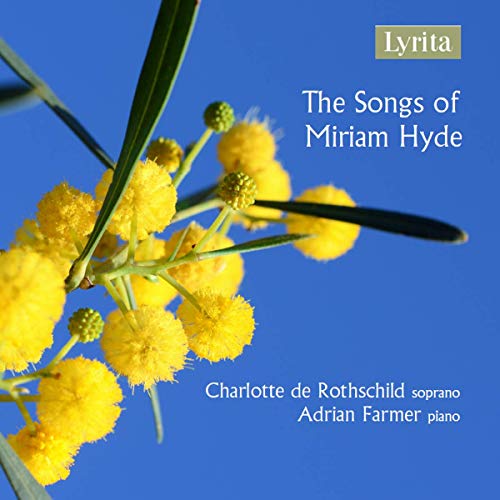CD cover featuring yellow flowers on blue background with white text and gold logo.