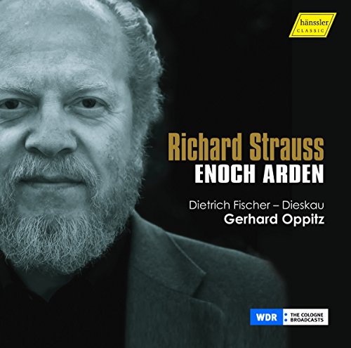 CD cover with a black-and-white portrait of a bearded man against a dark background.
