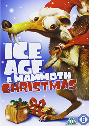 DVD cover featuring a cartoon mammal in a Santa hat with a gift box.