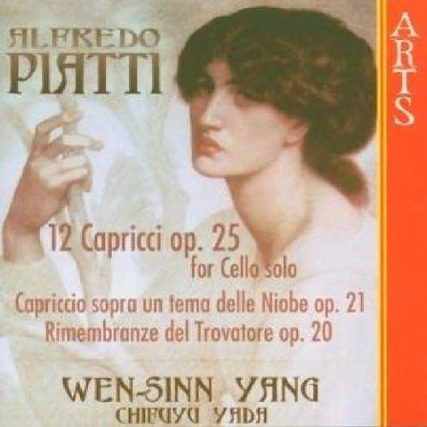 Piatti - Alfredo Piatti: 12 Capricci, Op. 25 [CD]