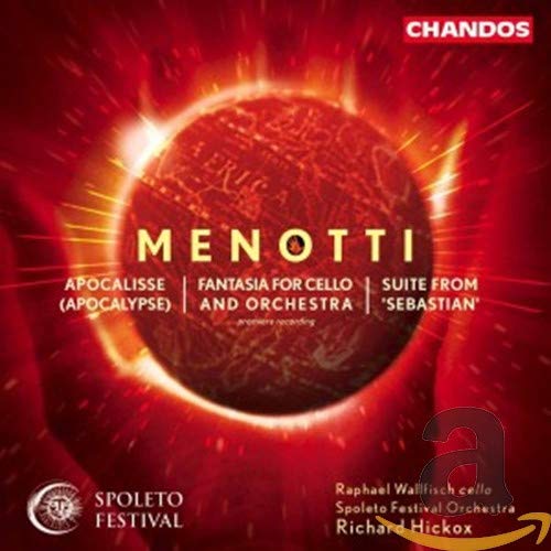 Wallfisch:spoleto Fest Orch:hi - Menotti: Apocalypse; Fantasia for Cello; Sebastian Suite [CD]