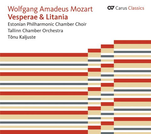 Philharmonic Kaljuste/estonian - Wolfgang Amadeus Mozart Vesper [CD]