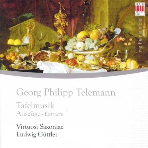 Vocal Concert Dresden Peter Telemann Tafelmusik [CD]
