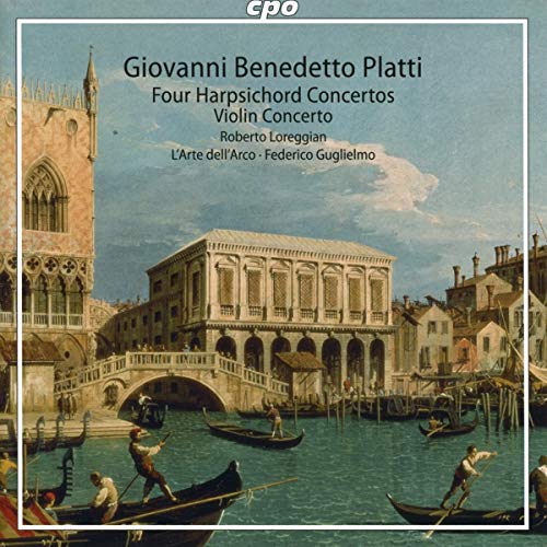 Loreggian/larte Dellarco - Giovanni Benedetto Platti: Four Harpsichord Concertos & Violin Concerto [CD]