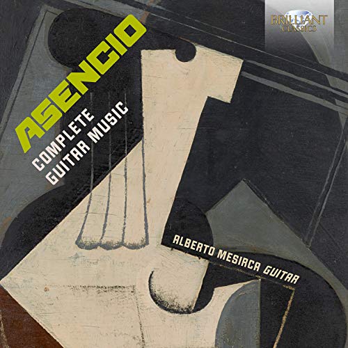 CD cover featuring a black and white abstract guitar image, with yellow and white text overlay.