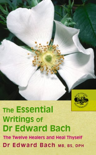 Book cover with a white flower and green text on a yellow background.