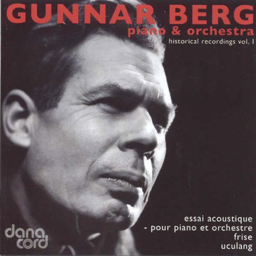 Various - Gunnar Berg: Historical Recordings, Vol. 1 [CD]