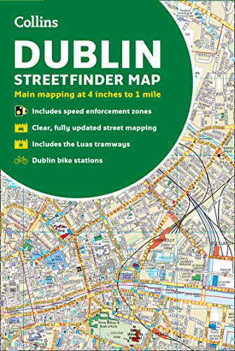 Collins Dublin Streetfinder Colour Map (Collins Streetfinder Maps)