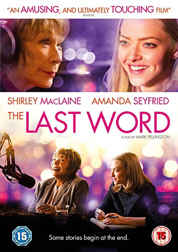 The image is a DVD cover for "The Last Word". Alt text: DVD cover featuring two women, with title "The Last Word" in pink.