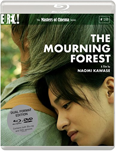 "The Mourning Forest" DVD cover featuring a man and a young girl embracing.