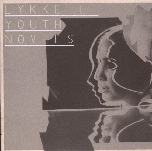 CD case with black and white cover art featuring abstract faces and "Lykke Li - Youth Novels" text.