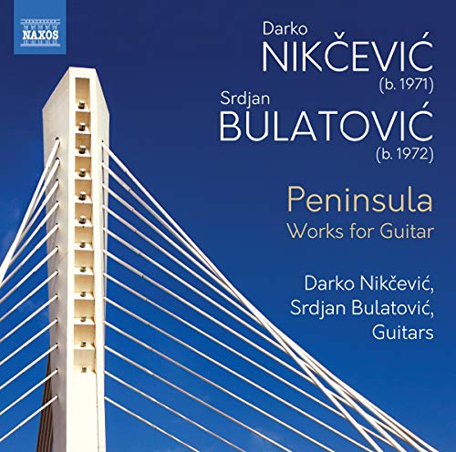 "CD cover with a bridge and blue background, featuring white and yellow text."