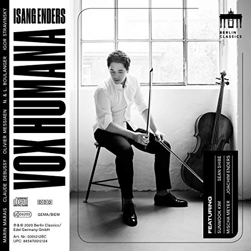 Isang Enders, Sean Shibe, Sunwook Kim - Vox Humana - Music by Debussy, Marais, Boulanger [CD]