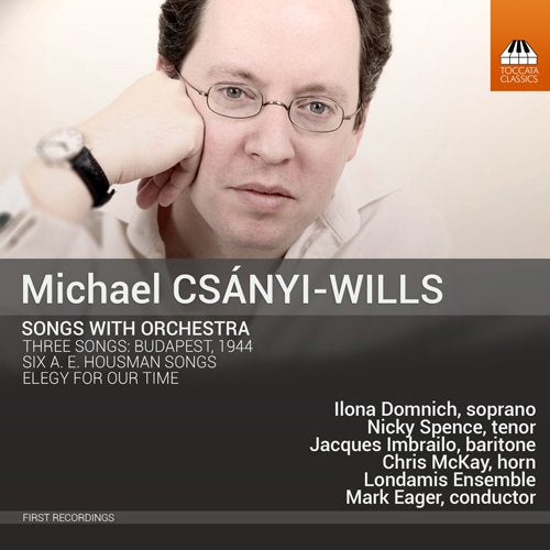 "CD cover featuring a man with glasses and a watch, with text and logo."