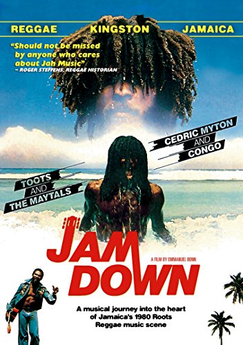 "Reggae DVD cover featuring a man with dreadlocks and a beach scene."