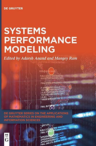 "Book cover with orange and blue gradient background, titled 'Systems Performance Modeling'."