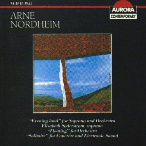 "CD cover with abstract landscape painting and white text on black background."