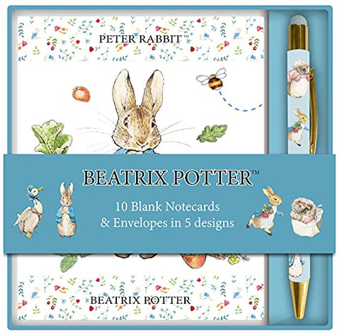 Robert Frederick The World of Beatix Potter Mixed Character Boxed Notecard and Pen Set