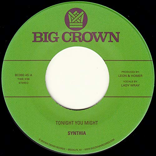 Synthia - Tonight You Might/Dissolve [VINYL]