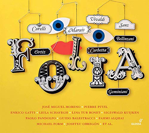 Pandolfo/gatti/pitzl/obregon/m - Folia - Works from Marais, Vivaldi, Sanz, Corelli a.o. [CD]