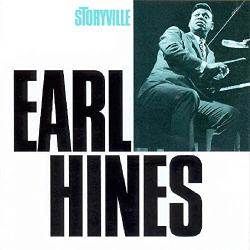 "CD cover featuring Earl Hines playing piano, with 'Earl Hines' in large black text."