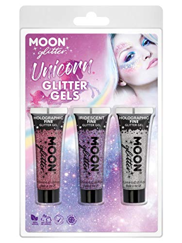 Moon Glitter Themed Clamshells Pink