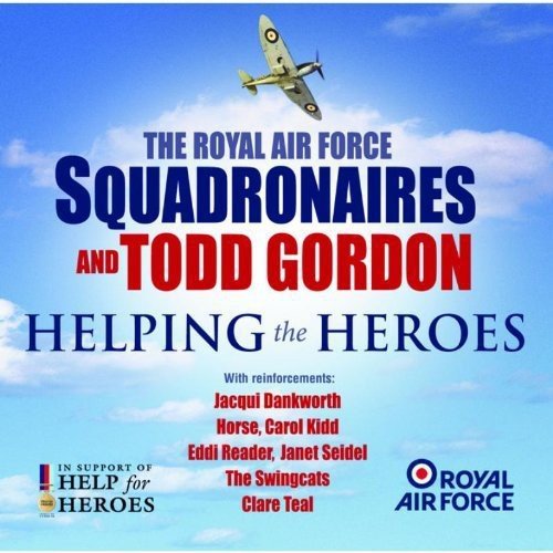 "Album cover with blue sky, plane, and text listing artists and charity."