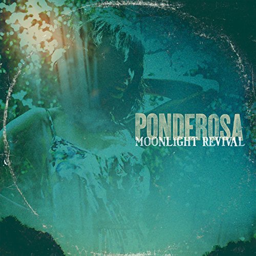 "Ponderosa - Moonlight Revival" CD cover with a woman in a floral dress, outdoors.