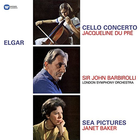 Jacqueline Du Pre - Elgar: Cello Concerto, Sea Pic [VINYL]