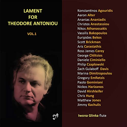 Iwona Glinka - Lament for Theodore Antoniou Vol. 1 [CD]